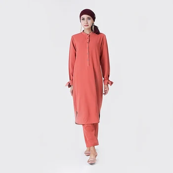 Ramadan Dubai Abaya 2 Piece Muslim Dress Pants For Women Set Niqab Turkey Kaftan Islamic Clothing Abayas Caftan Robe Djellaba
Ramadan Dubai Abaya 2 Piece Muslim Dress Pants For Women Set Niqab Turkey Kaftan Islamic Clothing Abayas Caftan Robe Djellaba