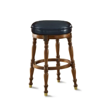 American Bar Chair Light Luxury Solid Wood European Back Bar Stool Northern European Household Modern Simple High Stool
American Bar Chair Light Luxury Solid Wood European Back Bar Stool Northern European Household Modern Simple High Stool