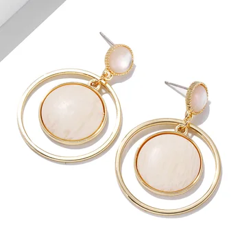 Korean Style Fashion Jewelry Round Geometric Circle Earrings Simple Design Trendy Accessories Temperament Crystal Drop Earrings
Korean Style Fashion Jewelry Round Geometric Circle Earrings Simple Design Trendy Accessories Temperament Crystal Drop Earrings