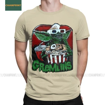 Men's T-Shirts Gremlins Humorous Cotton Tees Short Sleeve Gizmo 80s Movie Mogwai Monster Horror Retro Sci Fi T Shirts 4XL 5XL
Men's T-Shirts Gremlins Humorous Cotton Tees Short Sleeve Gizmo 80s Movie Mogwai Monster Horror Retro Sci Fi T Shirts 4XL 5XL