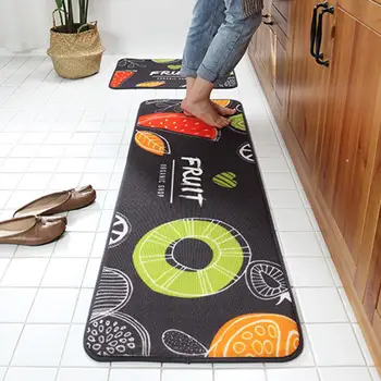2Pcs Kitchen Utensil kitchen floor mat door mat foot pad home balcony carpet strip non-slip bathroom water absorption 
2Pcs Kitchen Utensil kitchen floor mat door mat foot pad home balcony carpet strip non-slip bathroom water absorption