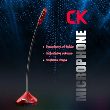 1pcs Professional Fashion Desktop Condenser Microphone Live Gaming Microphone RGB Computer Microphone Portable Audio Electronics 
1pcs Professional Fashion Desktop Condenser Microphone Live Gaming Microphone RGB Computer Microphone Portable Audio Electronics