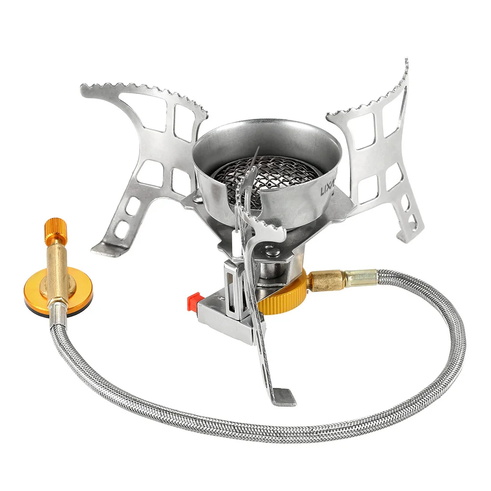 Lixada Outdoor Stove Backpacking Cooking Burners Camping Stove with Carry Box Windproof Camping Gas Stove Lightweight Folding
Lixada Outdoor Stove Backpacking Cooking Burners Camping Stove with Carry Box Windproof Camping Gas Stove Lightweight Folding