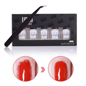 LULAA 6ml Peel Off Liquid Tape Anti-overflow Glue Nail Polish Barrier Latex Nail Polish Quick Drying Easy To Peel With Tweezer
LULAA 6ml Peel Off Liquid Tape Anti-overflow Glue Nail Polish Barrier Latex Nail Polish Quick Drying Easy To Peel With Tweezer