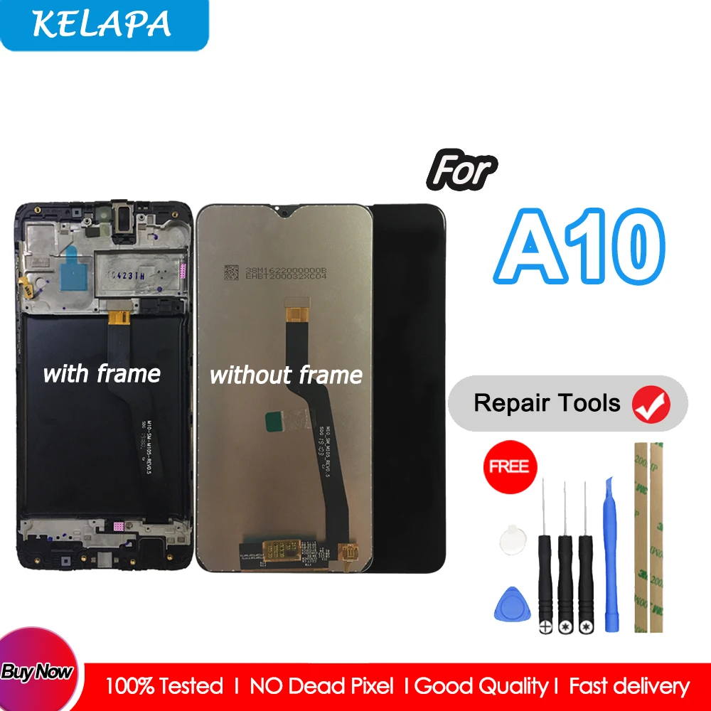 TFT LCD for Samsung Galaxy A10 2019 A105/F/DS Display Touch Screen Digitizer Assembly Frame Replacement Repair Parts
TFT LCD for Samsung Galaxy A10 2019 A105/F/DS Display Touch Screen Digitizer Assembly Frame Replacement Repair Parts