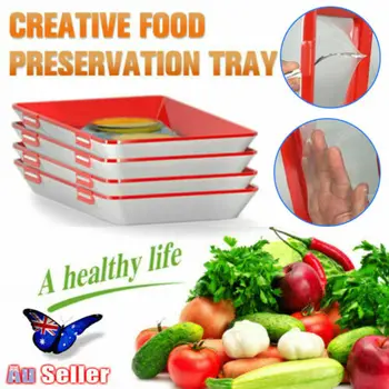 6Pcs Creative Fresh Food Preservation tray Organizer Fresh Food Preservation Pallet Refrigerator Food Storage Container Kitchen
6Pcs Creative Fresh Food Preservation tray Organizer Fresh Food Preservation Pallet Refrigerator Food Storage Container Kitchen