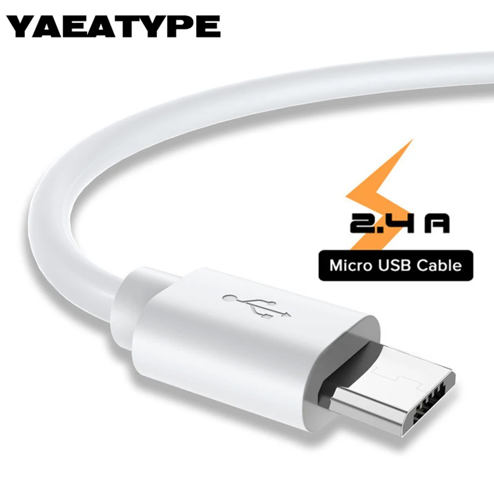 Кабель Micro USB 1 м для Meizu M6 M5 M3 M2 Note Max M6T M6s M8c M15 15 Lite A5 E2 M5c U20 U10 M5s | Мобильные телефоны и