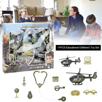11PCS Doctor Dentist Set Pretend Role Playing Game Toy Set Game Medical Simulation Toy Kit For Kids
11PCS Doctor Dentist Set Pretend Role Playing Game Toy Set Game Medical Simulation Toy Kit For Kids