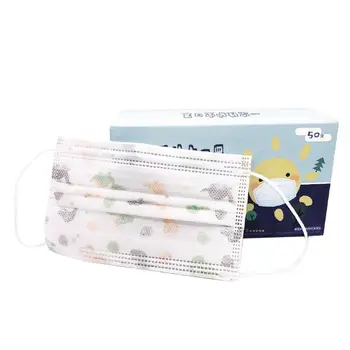 50PCS Dustproof Non-woven Cloth Face Mouth Cover Cartoon Printed Disposable Mask Three Layer Filter
50PCS Dustproof Non-woven Cloth Face Mouth Cover Cartoon Printed Disposable Mask Three Layer Filter