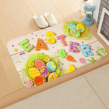 Easter Printing Doormat Easter Bunny Flannel Floor Mat Non-slip Mat Rabbit Home Decoration Door Mat Bath Antiskid Carpet
Easter Printing Doormat Easter Bunny Flannel Floor Mat Non-slip Mat Rabbit Home Decoration Door Mat Bath Antiskid Carpet