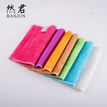 Thick Dishcloth Ran jun pai Fine Fiber Dishcloth Oil-free Bamboo Fabric Dishcloth Dishes 
Thick Dishcloth Ran jun pai Fine Fiber Dishcloth Oil-free Bamboo Fabric Dishcloth Dishes