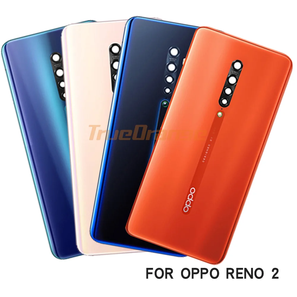 6 5 Дюймов Тонкий Высококачественный защитный чехол для Oppo Рино 2 задних Батарея крышка дверца батарейного