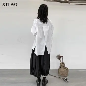XITAO Personality Irregular Shirt Loose Plus Size Womens Tops and Blouses Split Back Long Sleeve Women Clothes 2020 New XJ4588
XITAO Personality Irregular Shirt Loose Plus Size Womens Tops and Blouses Split Back Long Sleeve Women Clothes 2020 New XJ4588