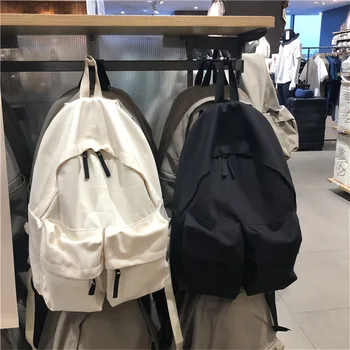 Korean version ins large capacity simple backpack casual computer backpack canvas student school bag men and women Shoulder Bags
Korean version ins large capacity simple backpack casual computer backpack canvas student school bag men and women Shoulder Bags