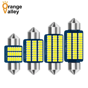 100Pcs Festoon c5w LED 31 36 39 41 mm 21 30 36 led bulb 3014 SMD reading lamp car Interior Light DC 12V
100Pcs Festoon c5w LED 31 36 39 41 mm 21 30 36 led bulb 3014 SMD reading lamp car Interior Light DC 12V