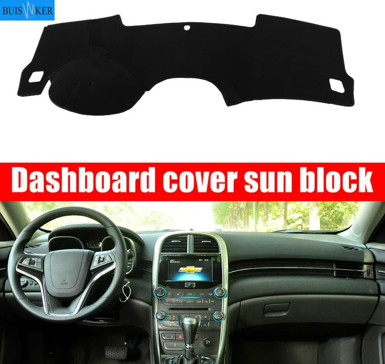 

For Chevrolet Malibu 2012 2013 2014 Car Inner Auto Dashboard Cover Dashmat Pad Carpet Sun Shade Dash Board Cover Fit