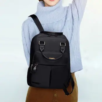 Womenen Backpack Large Capacity Casual Style Easy Matching Students Shoulder Bag
Womenen Backpack Large Capacity Casual Style Easy Matching Students Shoulder Bag