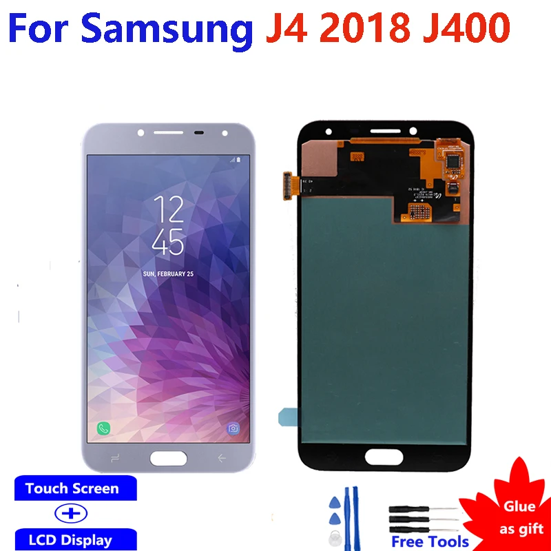 AMOLED For Samsung Galaxy J4 2018 Display Touch Screen LCD Display Digitizer Assembly For Samsung Galaxy J4 2018 J400 J400F
AMOLED For Samsung Galaxy J4 2018 Display Touch Screen LCD Display Digitizer Assembly For Samsung Galaxy J4 2018 J400 J400F