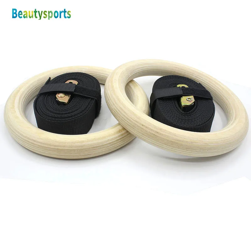 Wooden Gymnastics Rings Equipment Adjustable Buckle 15ft Long Straps 28mm 32mm Diameter Home Gym Workout Cross Trainining
Wooden Gymnastics Rings Equipment Adjustable Buckle 15ft Long Straps 28mm 32mm Diameter Home Gym Workout Cross Trainining