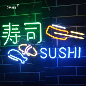 Sushi Japanese Food Neon Sign Light Real Glass Neon Tube HandMade Beer Bar Shop Logo Pub Store Club Nightclub Advertise
Sushi Japanese Food Neon Sign Light Real Glass Neon Tube HandMade Beer Bar Shop Logo Pub Store Club Nightclub Advertise