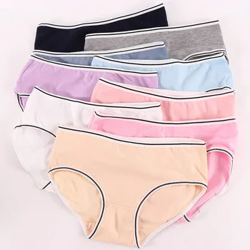 1PC Women Panties Leak Proof Menstrual Panties Physiological Mid-waist Breathable Solid Color Underwear Cotton Lady Briefs
1PC Women Panties Leak Proof Menstrual Panties Physiological Mid-waist Breathable Solid Color Underwear Cotton Lady Briefs