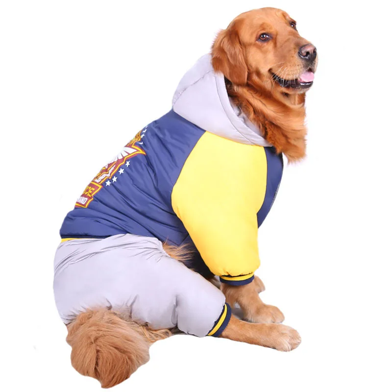 Big Dogs Thickened Four-legged Padded Coat Autumn Winter Down Jacket Golden Retriever/Labrador Medium and Large Pets Dog Clothes
Big Dogs Thickened Four-legged Padded Coat Autumn Winter Down Jacket Golden Retriever/Labrador Medium and Large Pets Dog Clothes