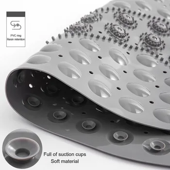 Washable Mildew Proof Home Bathroom Mat With Magnets Sauna Room Spa For Foot Therapy Hotel Massage Bath Tub Shower Mat Non Slip
Washable Mildew Proof Home Bathroom Mat With Magnets Sauna Room Spa For Foot Therapy Hotel Massage Bath Tub Shower Mat Non Slip