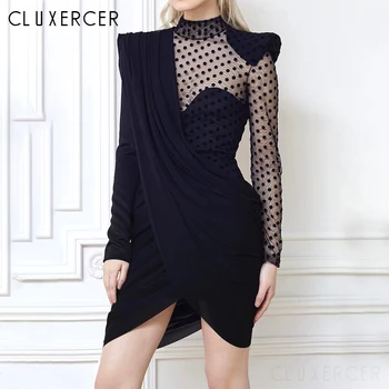 2020 Spring Summer New Fashion Black Mini Dress Women Sexy Cutouts Backless Date Night Evening Party Mesh Dresses
2020 Spring Summer New Fashion Black Mini Dress Women Sexy Cutouts Backless Date Night Evening Party Mesh Dresses