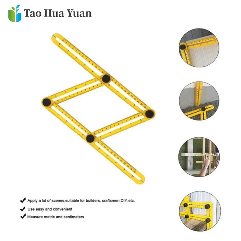 Hot Drawing Ruler Office Multifunction Multi-angle Drawing Ruler Four Corners Activities Folding Feet Hardware Measure Tools AA
Hot Drawing Ruler Office Multifunction Multi-angle Drawing Ruler Four Corners Activities Folding Feet Hardware Measure Tools AA