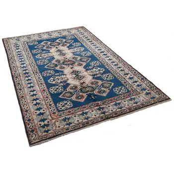 146x218 Cm Beige Handmade Anatolian Rug-5x7 Ft
146x218 Cm Beige Handmade Anatolian Rug-5x7 Ft