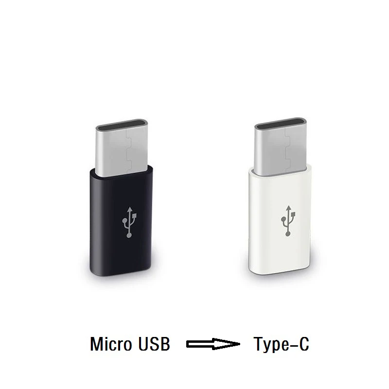 Фото Micro USB To C Adapter Microusb Connector for Xiaomi Huawei Samsung Galaxy A7 Type Mobile Phone | Мобильные телефоны и