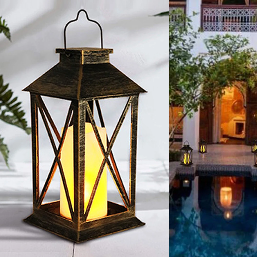 Party Portable LED Flickering Gift Home Decor Hollow Indoor Outdoor Patio Hanging Garden Battery Powered Tabletop Candle Lantern 
Party Portable LED Flickering Gift Home Decor Hollow Indoor Outdoor Patio Hanging Garden Battery Powered Tabletop Candle Lantern