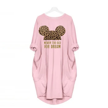 YMYW Women Summer Dress Minnie Mickey Leopard Cartoon Long Sleeve Black White Casual Mini Fashion Loose Big Plus Size Dresses
YMYW Women Summer Dress Minnie Mickey Leopard Cartoon Long Sleeve Black White Casual Mini Fashion Loose Big Plus Size Dresses