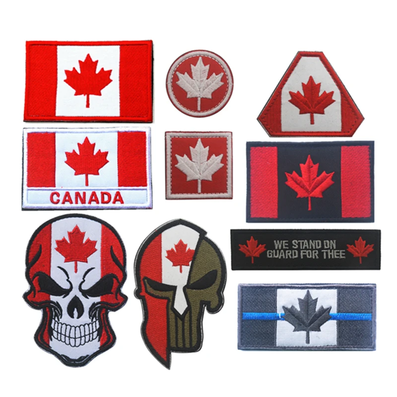 Canada Canadian National Flag Embroidery Patch Embroidered Patches Military Tactical Armband Shoulder Mark Fabric Sticker
Canada Canadian National Flag Embroidery Patch Embroidered Patches Military Tactical Armband Shoulder Mark Fabric Sticker