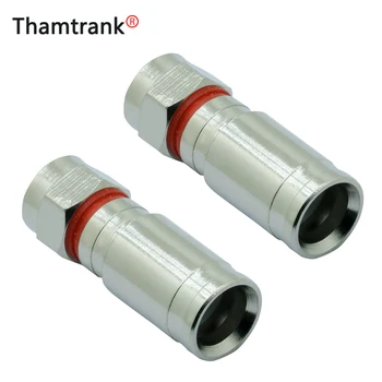 3pcs RG6 Weatherproof F Compression Connector RG-6 Compression RF COAXIAL Connector Adapter R connector
3pcs RG6 Weatherproof F Compression Connector RG-6 Compression RF COAXIAL Connector Adapter R connector