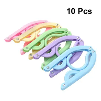 10pcs Foldable Creative Portable Convenient Clothes Rack Clothes Hangers Drying Rack for Travel Home Business Trip
10pcs Foldable Creative Portable Convenient Clothes Rack Clothes Hangers Drying Rack for Travel Home Business Trip