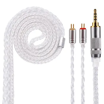 Yinyoo 16 Core Silver Plated Cable 2.5/3.5/4.4mm Upgrade Cable With MMCX/2pin/QDC for CCA KZ TRN BLON
Yinyoo 16 Core Silver Plated Cable 2.5/3.5/4.4mm Upgrade Cable With MMCX/2pin/QDC for CCA KZ TRN BLON