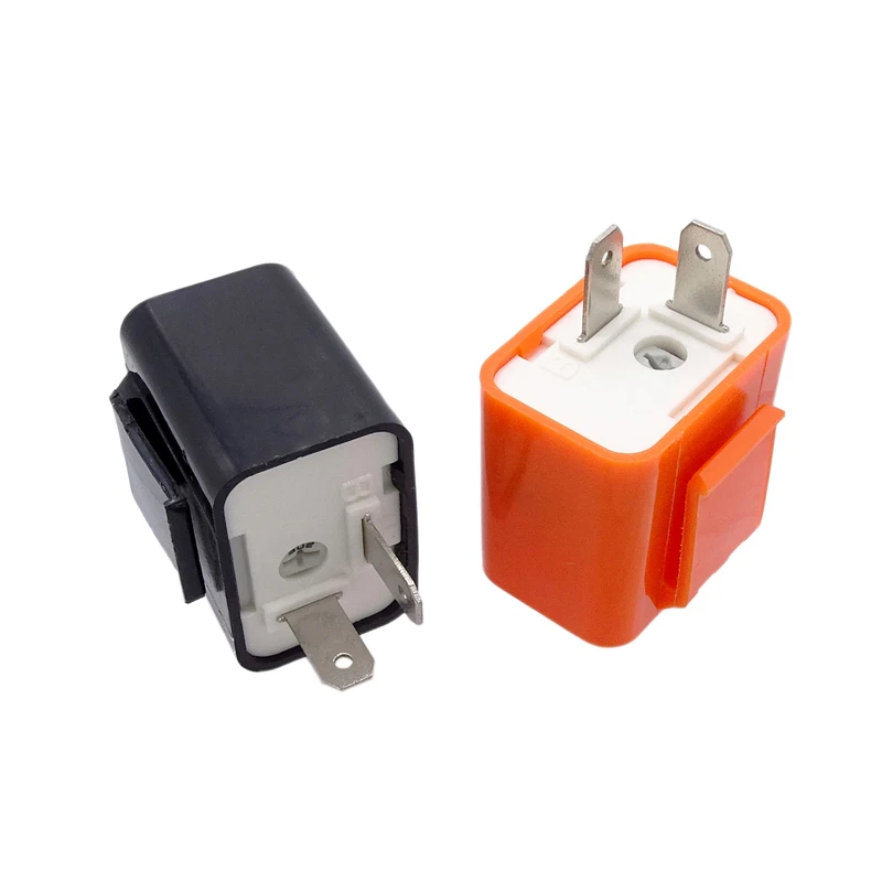12V Universal 2 Pin Led Flasher Relay Motorcycle Switch Flasher Turn Signal Light Speed Adjustable Moto Electronic Relay Winker
12V Universal 2 Pin Led Flasher Relay Motorcycle Switch Flasher Turn Signal Light Speed Adjustable Moto Electronic Relay Winker