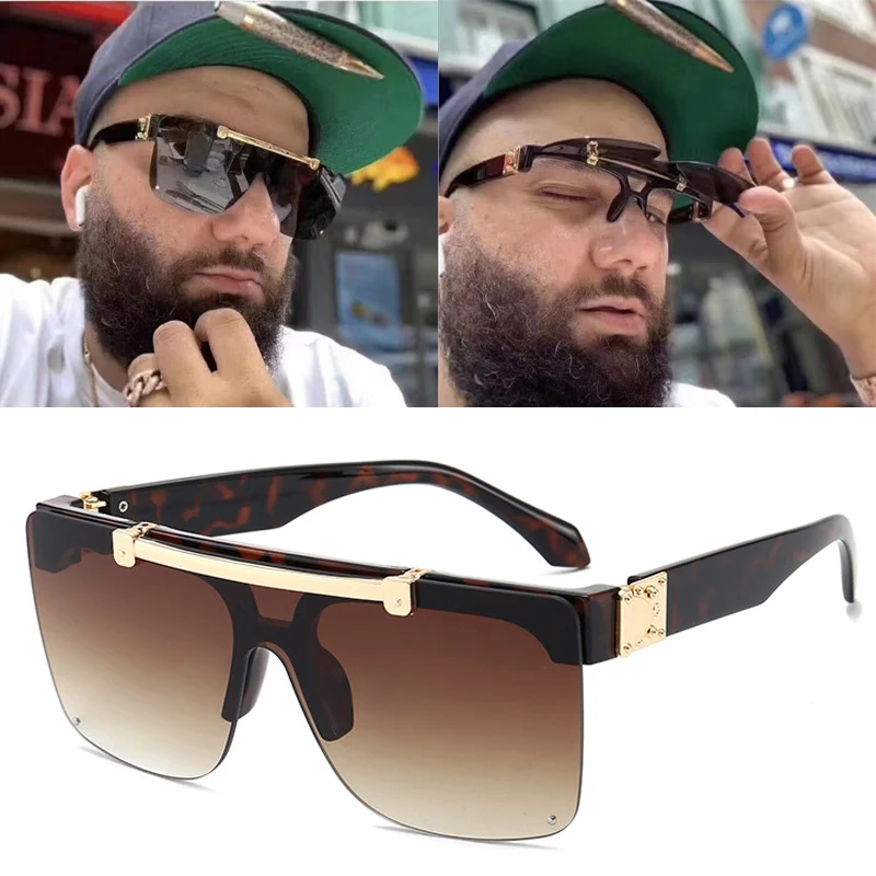 FEISHIN NO logo Brown Luxury Sunglasses Women Brand Designer Unisex Flip Up Square Steampun Men Sun Glasses Male Shades Cool 
FEISHIN NO logo Brown Luxury Sunglasses Women Brand Designer Unisex Flip Up Square Steampun Men Sun Glasses Male Shades Cool