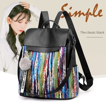 Kunzite Travel Bagpack Female Designer Backpacks High Quality Women Outdoor Fashion PU Anti-theft Waterproof Wear-resistant
Kunzite Travel Bagpack Female Designer Backpacks High Quality Women Outdoor Fashion PU Anti-theft Waterproof Wear-resistant