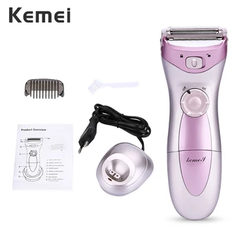 Kemei Rechargeable Epilator Lady Shaver Mini Electric Shaving Machine Washable Depilatory Face Body Bikini Leg Hair Trimmer 42D
Kemei Rechargeable Epilator Lady Shaver Mini Electric Shaving Machine Washable Depilatory Face Body Bikini Leg Hair Trimmer 42D