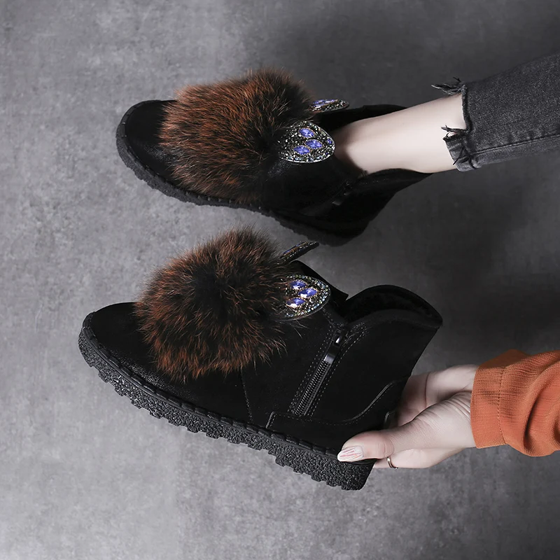 Low Heels booties Red Woman Booties Round Toe Women's Rubber Boots Crystal Zipper Winter Shoes Luxury Designer Australia Bling
Low Heels booties Red Woman Booties Round Toe Women's Rubber Boots Crystal Zipper Winter Shoes Luxury Designer Australia Bling