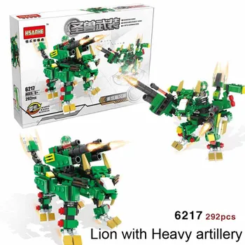 Phantom Holy Beast Warrior Lion Heavy Artillery 292pcs Action figures Building Blocks Toys Compatible All Brand Bricks NO.6217
Phantom Holy Beast Warrior Lion Heavy Artillery 292pcs Action figures Building Blocks Toys Compatible All Brand Bricks NO.6217