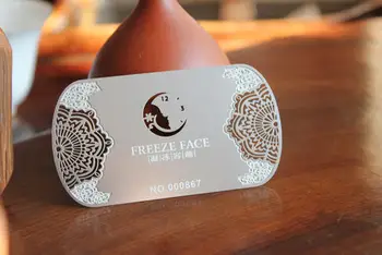 Brushed or Eteched Metal VIP stainless steel Cards
Brushed or Eteched Metal VIP stainless steel Cards