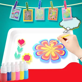 Children's Beginner Water Extension Painting Pigment Set Wet Material Painting Toys 6 Color Water Shadow Painting
Children's Beginner Water Extension Painting Pigment Set Wet Material Painting Toys 6 Color Water Shadow Painting