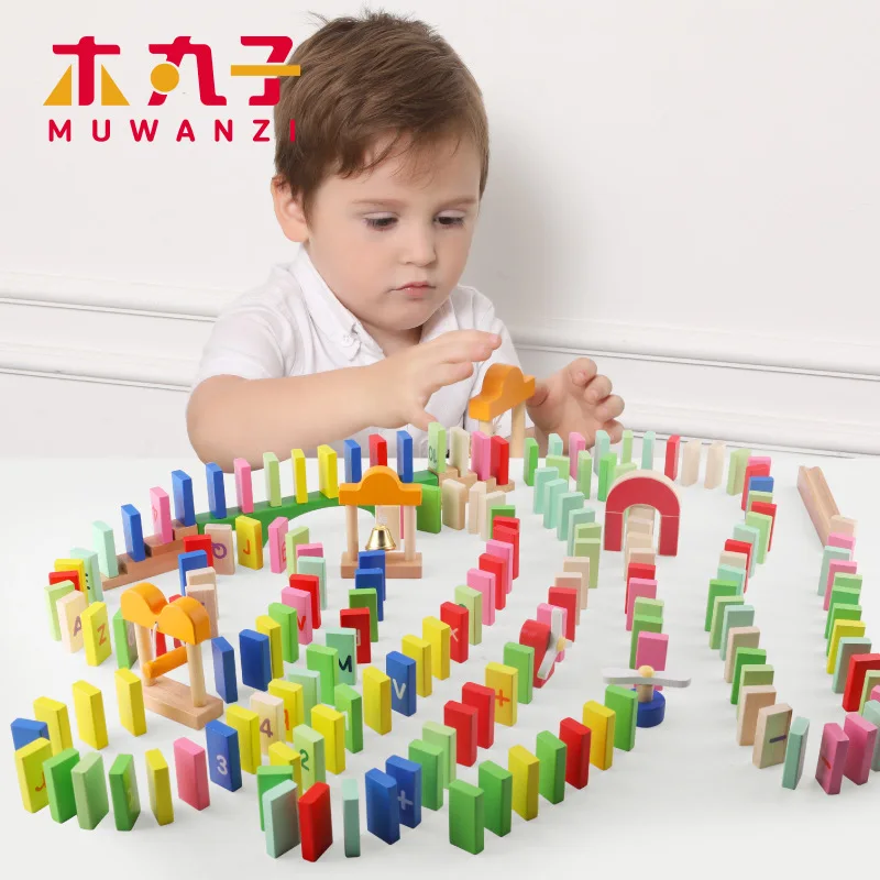 Wooden Building Blocks Color Switch Domino 200 PCs with Numbers Lettered Building Blocks Barrel Educational CHILDREN'S Building
Wooden Building Blocks Color Switch Domino 200 PCs with Numbers Lettered Building Blocks Barrel Educational CHILDREN'S Building