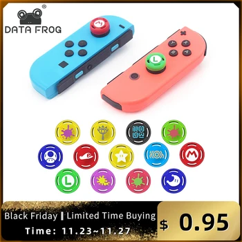 DATA FROG 2PCS Grip Cap for Joy Con Gamepad Silicone Thumb Stick Analog Caps for Nintend Switch NS JoyCon Controller Accessorie
DATA FROG 2PCS Grip Cap for Joy Con Gamepad Silicone Thumb Stick Analog Caps for Nintend Switch NS JoyCon Controller Accessorie