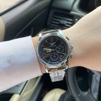 2020 foreign trade sales Longines- classic men's business fashion leisure temperament Shi Ying watches 1
2020 foreign trade sales Longines- classic men's business fashion leisure temperament Shi Ying watches 1