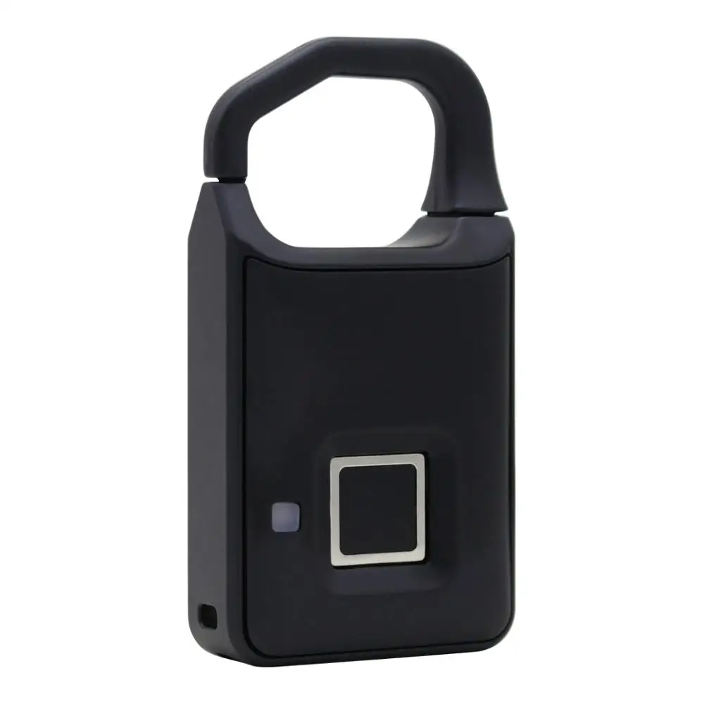 Keyless USB Rechargeable Door Lock Fingerprint Smart Padlock Quick Unlock Zinc alloy Metal Self Developing Chip
Keyless USB Rechargeable Door Lock Fingerprint Smart Padlock Quick Unlock Zinc alloy Metal Self Developing Chip