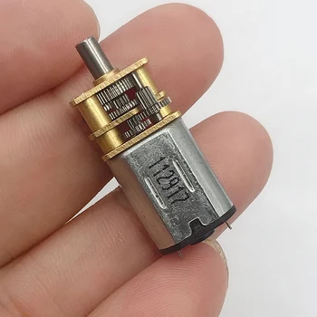 Mini N20 Gear Motor DC 3V-6V 5V 110RPM Slow Speed Large Torqe Full Metal GearBox Micro Electric Motor Engine DIY Robot Car
Mini N20 Gear Motor DC 3V-6V 5V 110RPM Slow Speed Large Torqe Full Metal GearBox Micro Electric Motor Engine DIY Robot Car